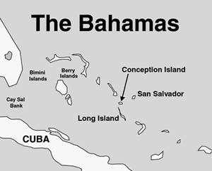Bahamas map