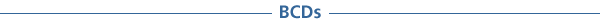 BCD's