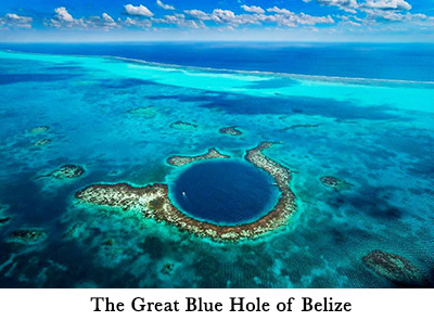 The Great Blue Hole of Belize