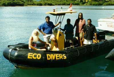 Diving with the Cousteau Team