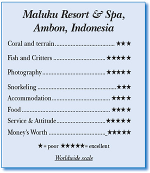 Maluku Resort & Spa Ranking
