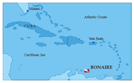 Bonaire Map