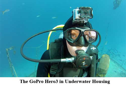 The GoPro Hero3 in Underwater Housing