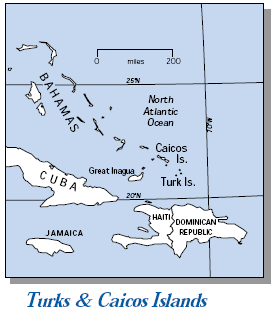 The Grand Turk of the Turks & Caicos