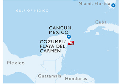 Cozumel Map