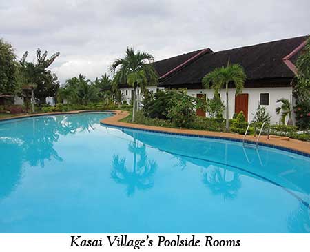 Kasai Village's Poolside Rooms