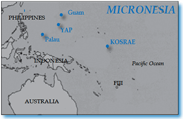 Micronesia Map