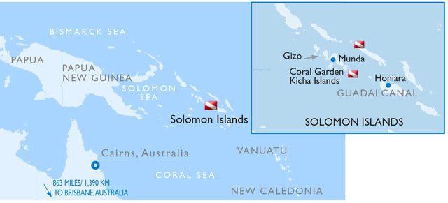 Solomon Islands Map