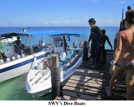 SWV's Dive Boats