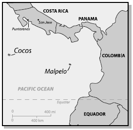 Malpelo and Cocos Islands, East Pacific