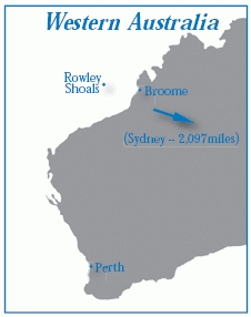 MV Odyssey, Rowley Shoals, Western Australia