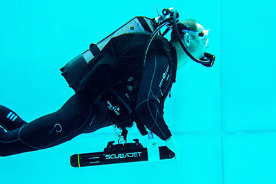 hand-held Scubajet