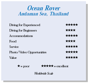 Ocean Rover, Andaman Sea, Thailand