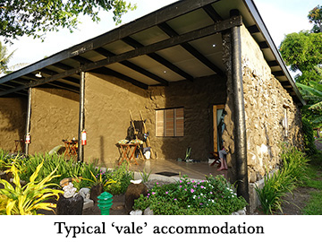 Typical 'vale' accommodation