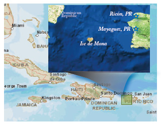 Map to Taino Divers