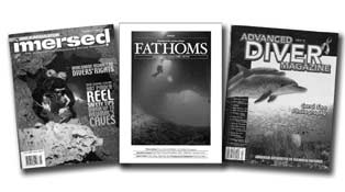 Three Magazines for Experienced Divers