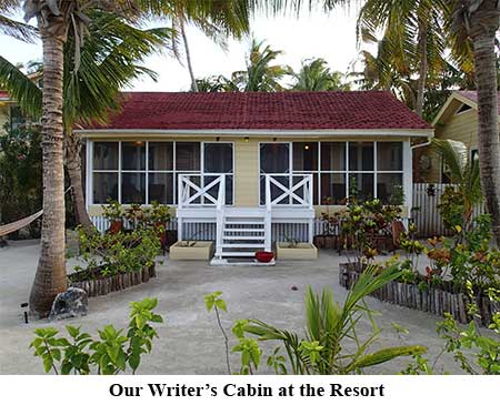 Our Writer's Cabin at the Resort