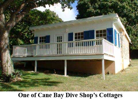 One of Cane Bay Dive Shop's Cottages