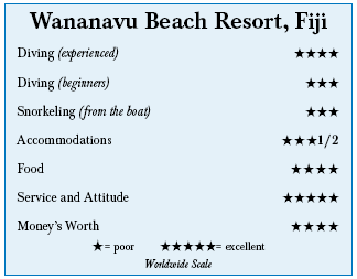 Wananavu Beach Resort, Fiji