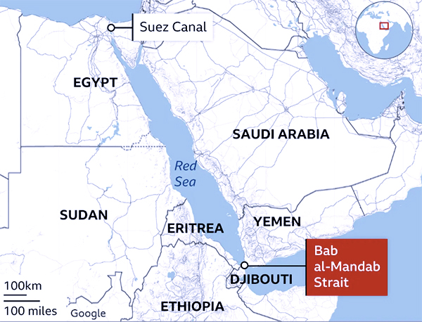 Red Sea Map