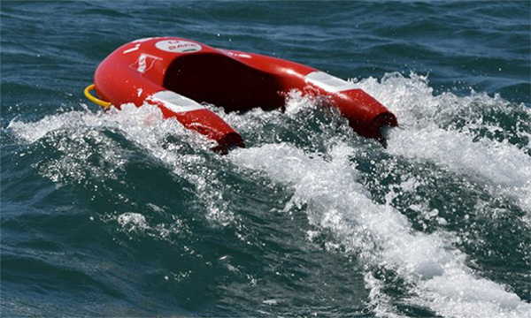 U SAFE, a self-propelled lifebuoy