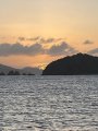 Sunset.