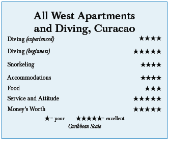 All West Apartments and Diving, Curacao