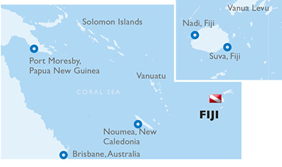 Fiji - Map