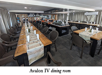 Avalon IV dining room