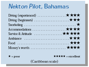 Nekton Pilot, Bahamas