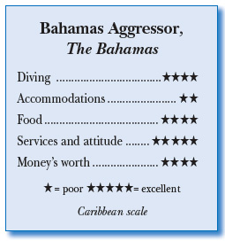 Bahamas Aggressor Rating