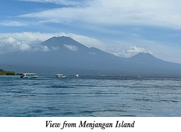 View from Menjangan Island