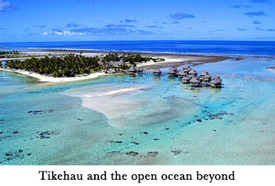 Tikehau and the open ocean beyond