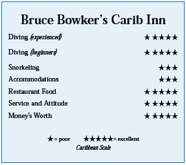Bruce Bowker’s Carib Inn, Bonaire