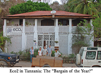 Eco2 in Tanzania: The Bargain of the Year?