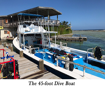 The 45-foot Dive Boat