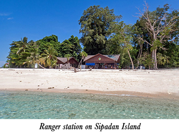 Ranger station on Sipadan Island