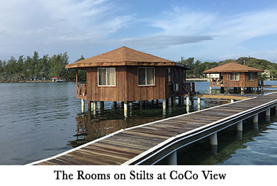 The Rooms on Stilts at CoCo View