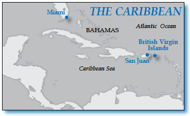 Caribbean Map