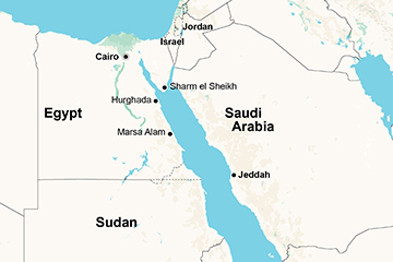 Red Sea - Map