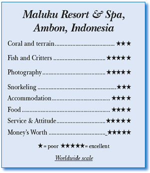 Maluku Resort & Spa Ranking