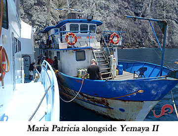 Maria Patricia alongside Yemaya II