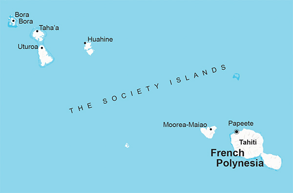 French Polynesia Map