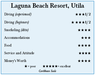 Laguna Beach Resort, Utila, Honduras