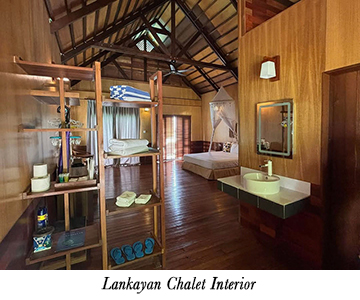 Lankayan Chalet Interior