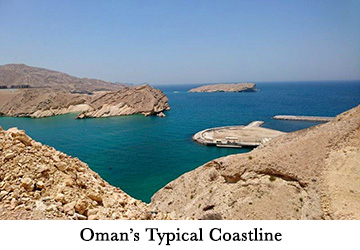 Oman's Typical Coastline