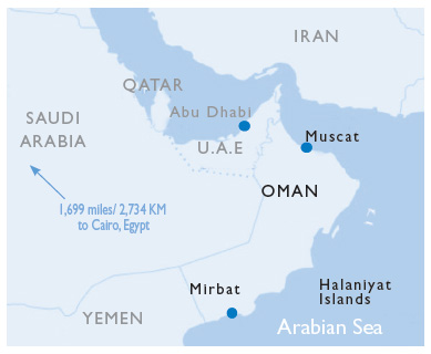 Oman - Map