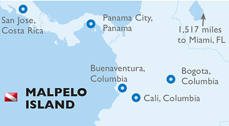 Malpelo Island Map