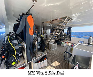 MY. Vita 2 Dive Deck