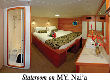 Stateroom on MY. Nai'a